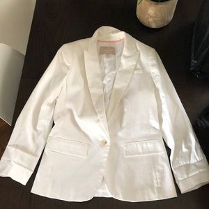 Banana republic white blazer